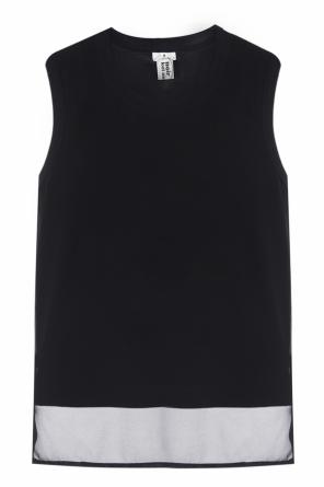 Asymmetrical sleeveless t-shirt, zdjęcie 1 Asymmetrical sleeveless t-shirt od Comme des Garcons Ninomiya